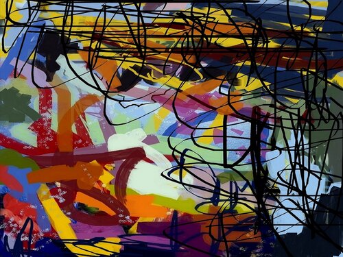 Landscape with Digital Brushes JLP