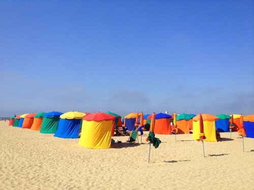 Tents (Deauville Beach) JLP