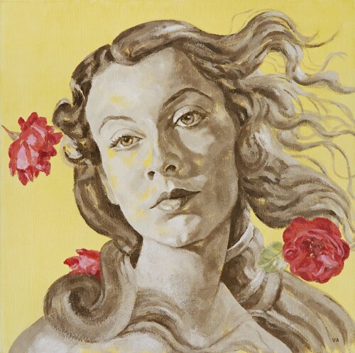 HOLLYWOOD I, "Scarlet O'Hara" by Victoria Ascanio, Painting for Sale on Singulart