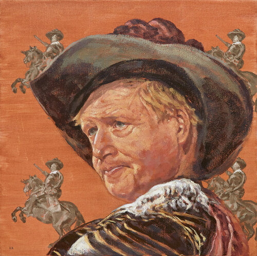 BREXITIERS I de Victoria Ascanio, Pintura a la venta en Singulart