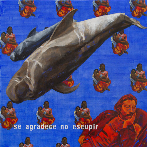THE SECRET DIARY OF A MISOGYNIST “Gauguin” von Victoria Ascanio, Malerei kaufen auf Singulart