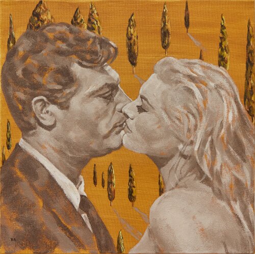 "KISS II" by Victoria Ascanio, Painting for Sale on Singulart