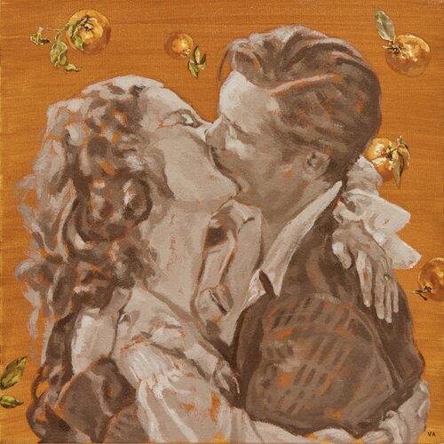 KISS I von Victoria Ascanio, Malerei kaufen auf Singulart