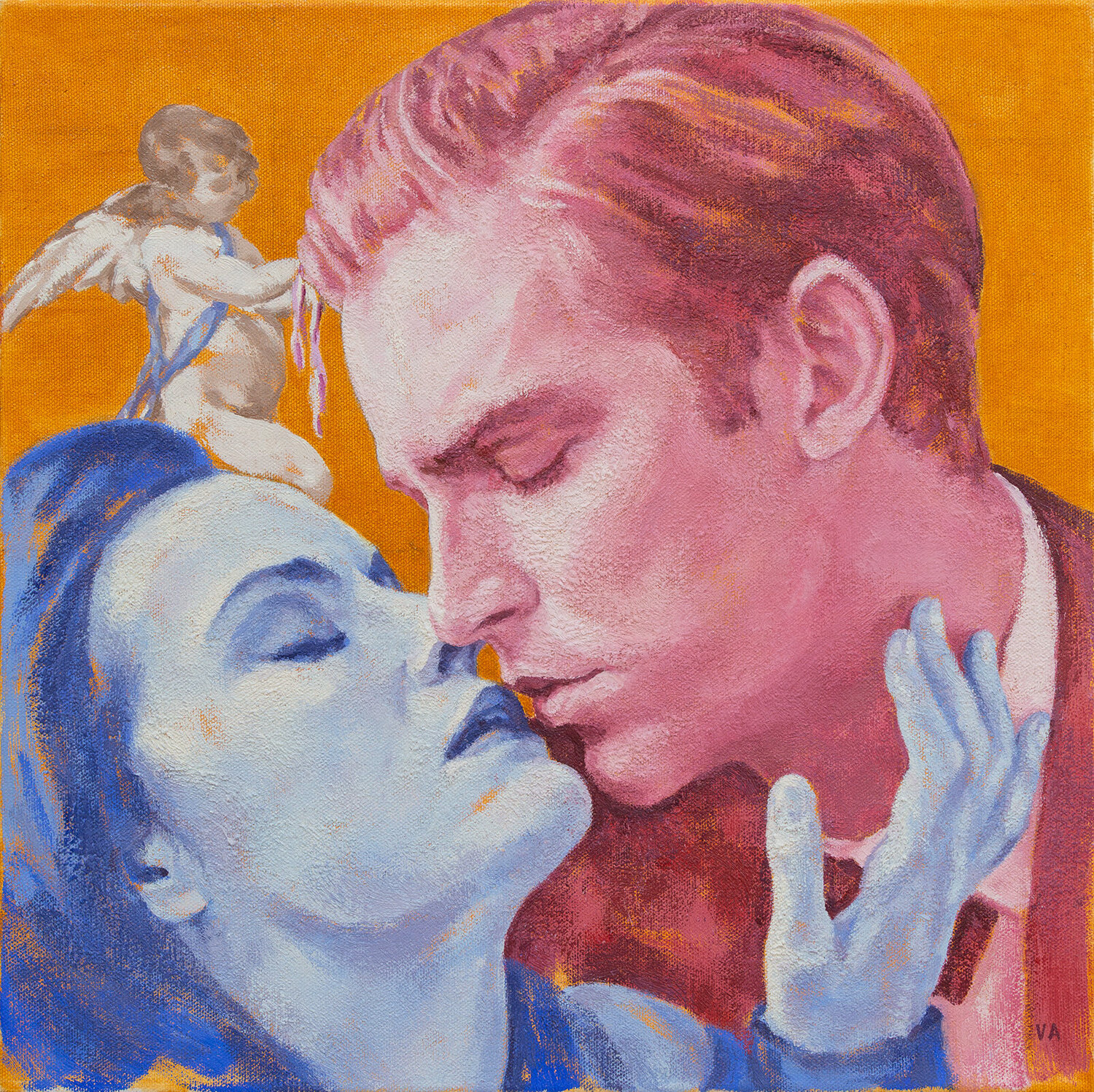 KISS VIII Victoria Ascanio Original painting for sale