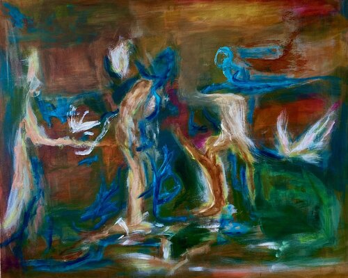 Die Übergabe van Eva Funk, Schilderij te koop op Singulart