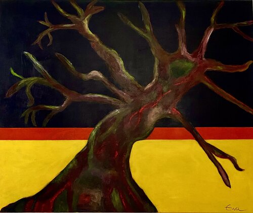 Aching Soul van Eva Funk, Schilderij te koop op Singulart