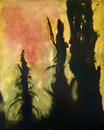 Nach dem Sturm van Eva Funk, Schilderij te koop op Singulart