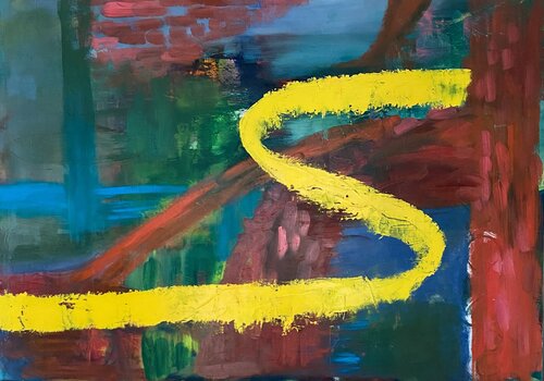 Die Strasse van Eva Funk, Schilderij te koop op Singulart