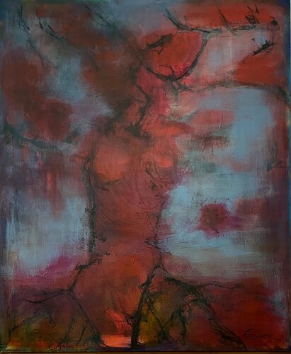 Die Anatomie der Erinnerung van Eva Funk, Schilderij te koop op Singulart