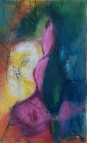 Erinnerung an die Zukunft par Eva Funk, Peinture en vente sur Singulart