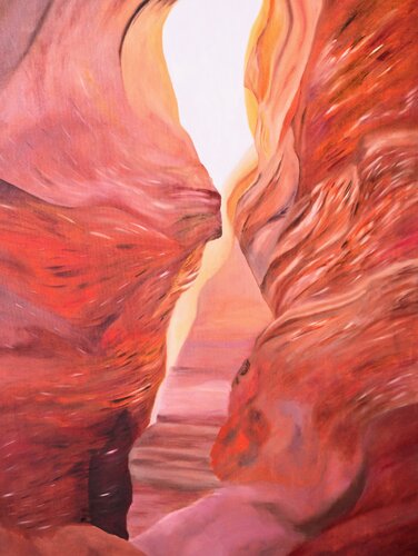 The Golden Passage von Anita Rachel, Malerei kaufen auf Singulart