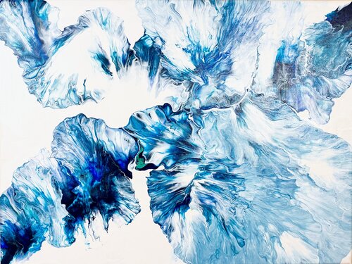 Tidal Whispers by Anita Rachel, 회화 for Sale on Singulart