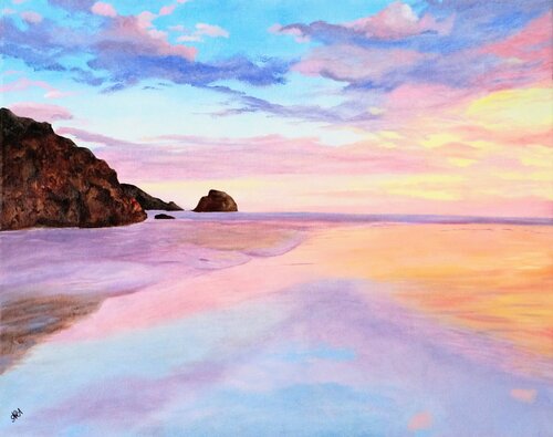 New Beginnings by Anita Rachel, Painting for Sale on Singulart