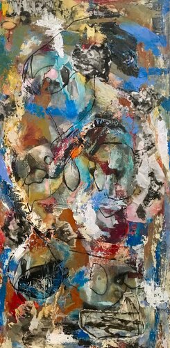 Chaos van Ketty Devieux, Schilderij te koop op Singulart