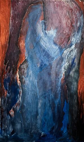 Día 0 :  A mis muertos - La Coqueta di Melanie Vallejo, Pittura in vendita su Singulart