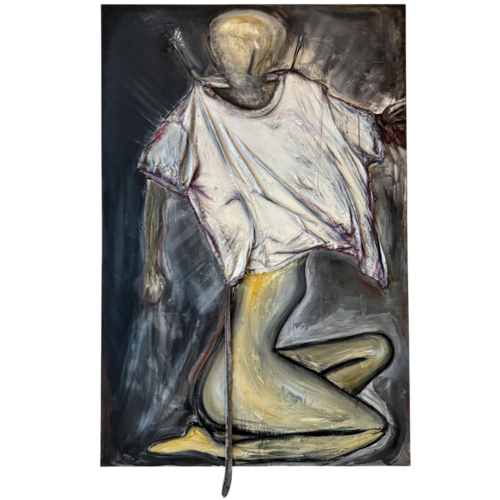 Detachment - The transformation of the butterfly di Melanie Vallejo, Pittura in vendita su Singulart