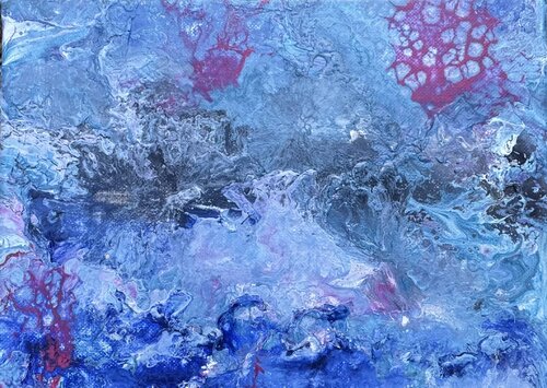 Blue Drift di Bryan Ayers, Pittura in vendita su Singulart