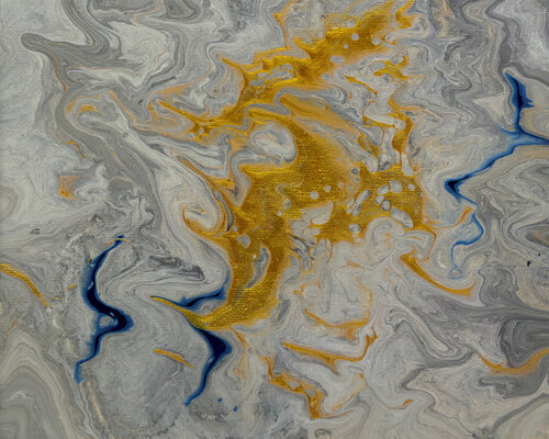 Grey Gold di Bryan Ayers, Pittura in vendita su Singulart