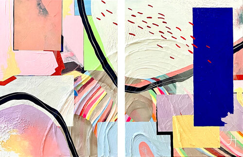 2022-06/07 van Juliane Herrmann, Schilderij te koop op Singulart