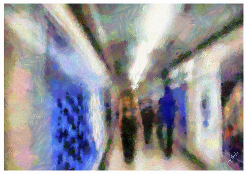 London Underground Transit von Roger Alan Lee, Fotografie kaufen auf Singulart
