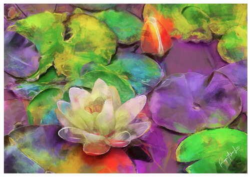 Fragrant Water by Roger Alan Lee, 版畫 for Sale on Singulart