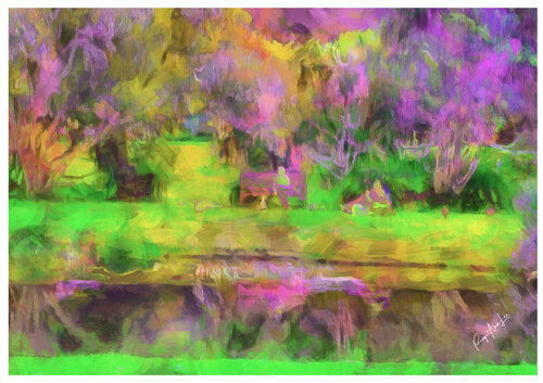 The Picnic by Roger Alan Lee, Print for Sale on Singulart