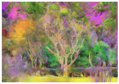 Surreal Forest van Roger Alan Lee, Afdruk te koop op Singulart