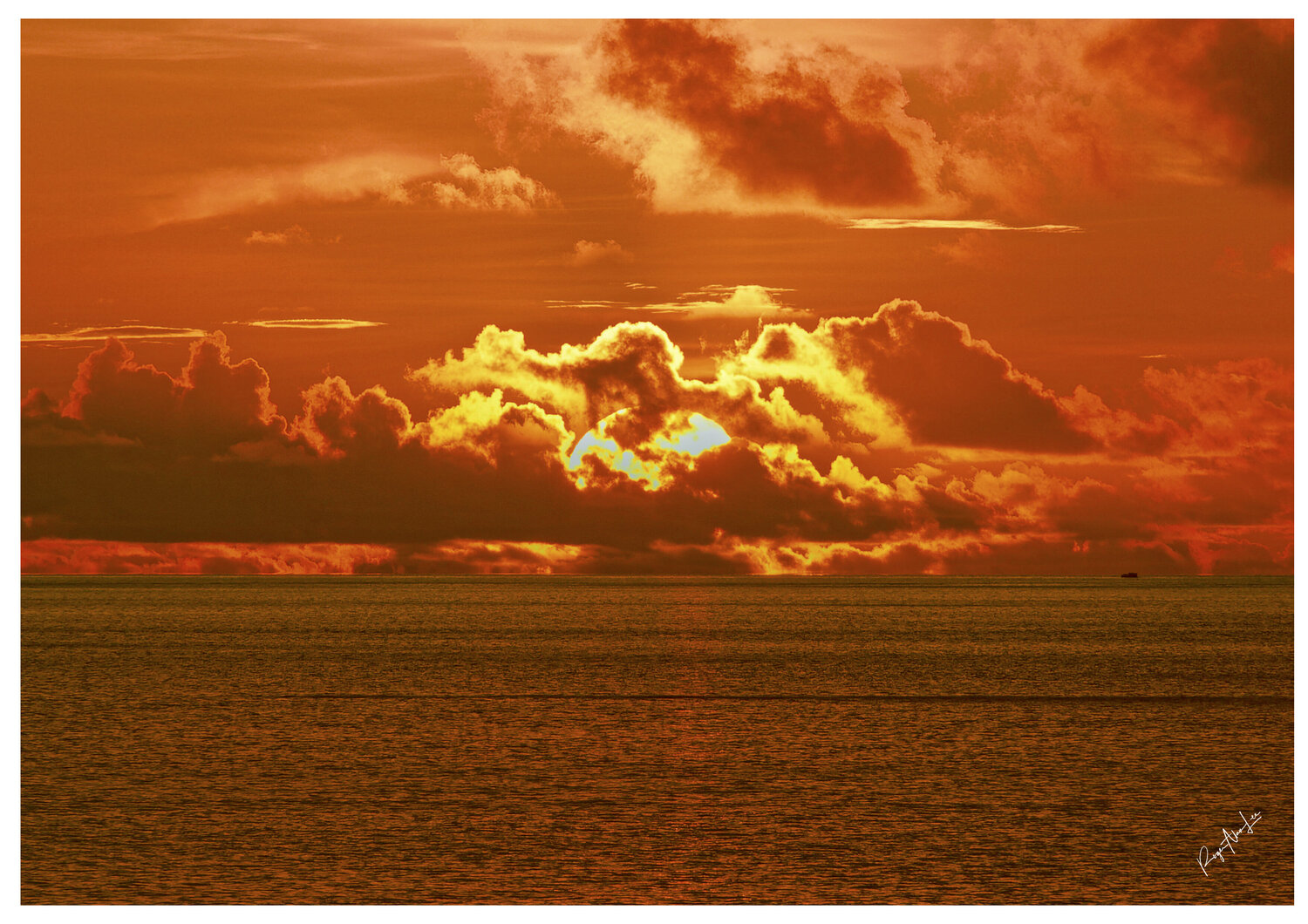 Ocean Sun Roger Alan Lee