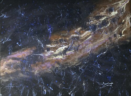 Part of the galaxy di Nikoloz Berianidze, Pittura in vendita su Singulart