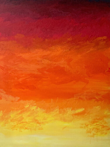 Sky or Flame von Nikoloz Berianidze, Malerei kaufen auf Singulart