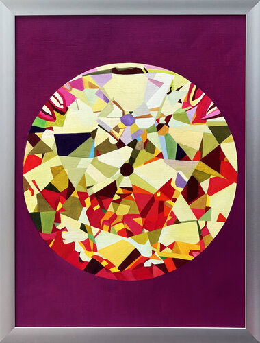 𝑺𝑻𝑨𝑹 𝑽𝑰𝑰 -   𝑽 1   𝑨𝑼𝑩𝑼𝑹𝑵 par Bettina Newbery, Peinture en vente sur Singulart