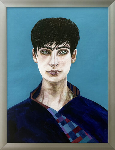 𝑨𝑳𝑬𝑿 de Bettina Newbery, Pintura a la venta en Singulart