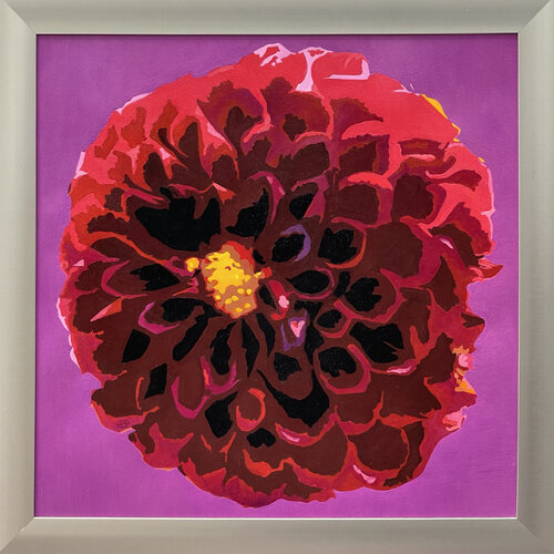 𝑩𝑳𝑶𝑶𝑴 𝑿𝑰  -  𝑪𝑰𝑵𝑫𝒀 van Bettina Newbery, Schilderij te koop op Singulart