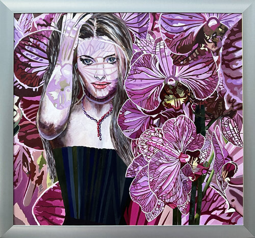 𝑨𝑴𝑨𝑵𝑫𝑨 van Bettina Newbery, Schilderij te koop op Singulart