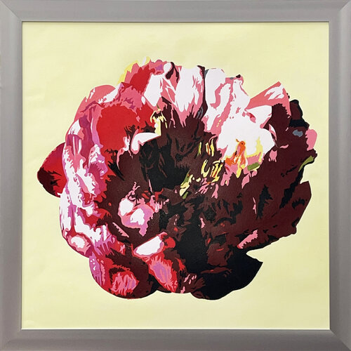 𝑩𝑳𝑶𝑶𝑴 𝑿𝑰𝑿   -  𝑪𝑶𝑹𝑨 van Bettina Newbery, Schilderij te koop op Singulart