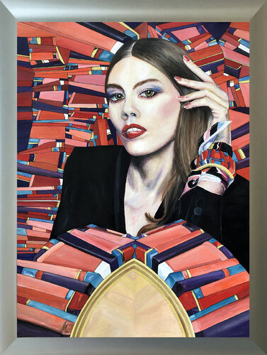 𝑪𝑯𝑨𝑹𝑳𝑬𝑵𝑬 by Bettina Newbery, Painting for Sale on Singulart