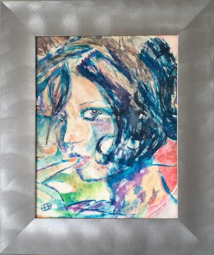 𝑬𝑳𝑰𝒁𝑨 von Bettina Newbery, Malerei kaufen auf Singulart