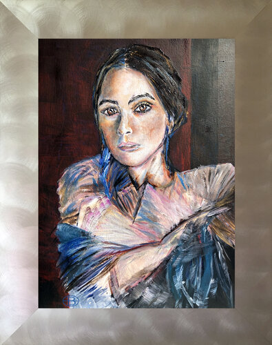 𝑷𝑬𝑨𝑹𝑳 de Bettina Newbery, Pintura a la venta en Singulart