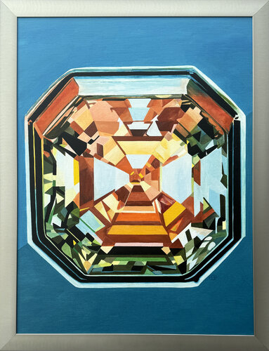 𝑭𝑨𝑪𝑬𝑻 𝑺𝒀𝑴𝑷𝑯𝑶𝑵𝒀  -  𝐂𝐎𝐋𝐎𝐔𝐑 𝐌𝐀𝐆𝐈𝐂 𝐕𝐈 von Bettina Newbery, Malerei kaufen auf Singulart