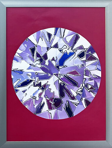 𝑺𝑻𝑨𝑹 𝑽𝑰 -   𝑽 1   𝑨𝑴𝑬𝑻𝑯𝒀𝑺𝑻 par Bettina Newbery, Peinture en vente sur Singulart