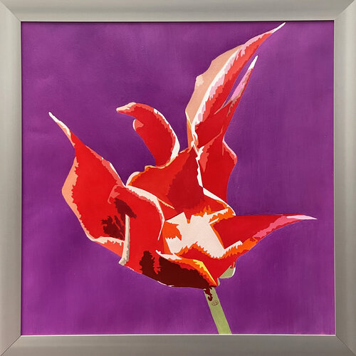 𝑩𝑳𝑶𝑶𝑴 𝑿𝑿𝑰𝑰𝑰  - 𝑨𝑳𝑨𝑫𝑫𝑰𝑵 by Bettina Newbery, Painting for Sale on Singulart