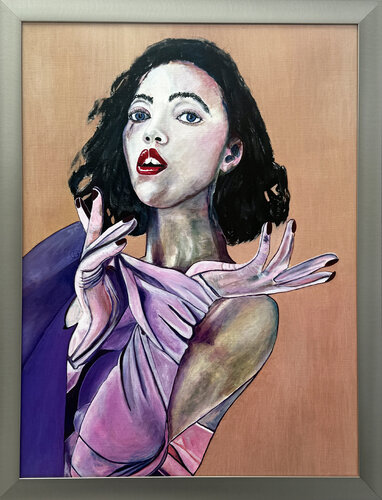 𝑳𝑬𝑱𝑳𝑨 by Bettina Newbery, Painting for Sale on Singulart