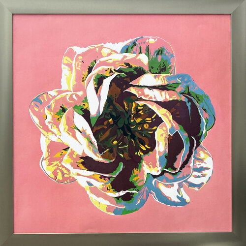 𝑩𝑳𝑶𝑶𝑴 𝑿𝑿𝑽𝑰𝑰𝑰  -  𝑺𝑷𝑰𝑪𝑬 di Bettina Newbery, Pittura in vendita su Singulart