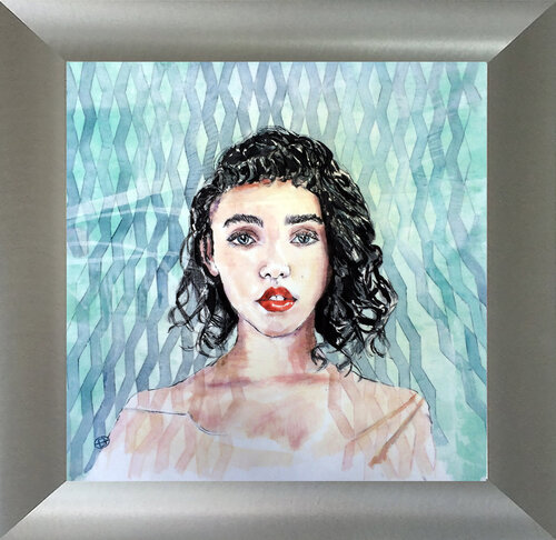 𝑳𝑬𝑱𝑳𝑨 par Bettina Newbery, Peinture en vente sur Singulart
