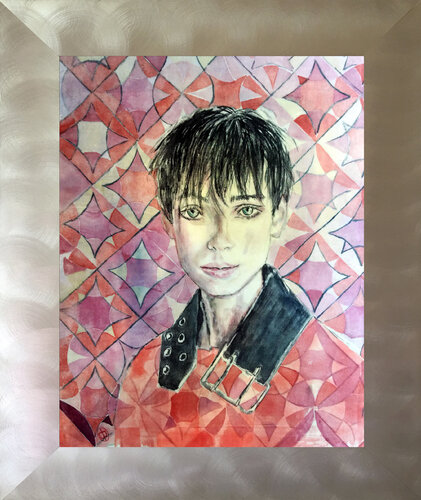 𝑨𝑳𝑬𝑿 par Bettina Newbery, Peinture en vente sur Singulart