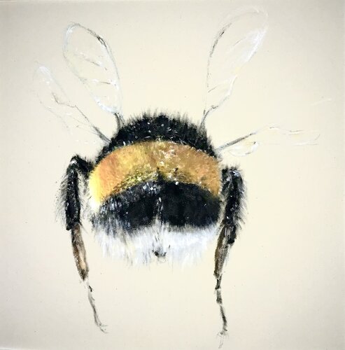 Plüschmors Hummel van Florentine Kunze-Wolff, Schilderij te koop op Singulart