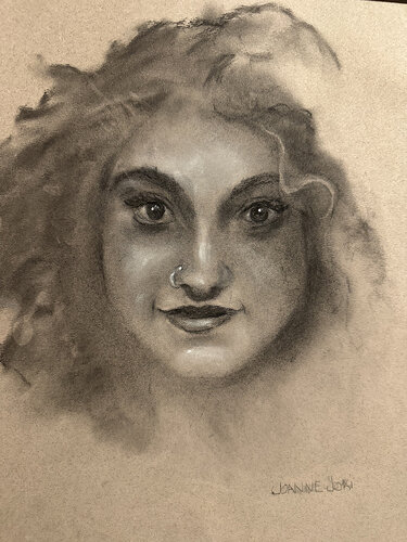 Enchantress par Joanne Joki, Dessin en vente sur Singulart