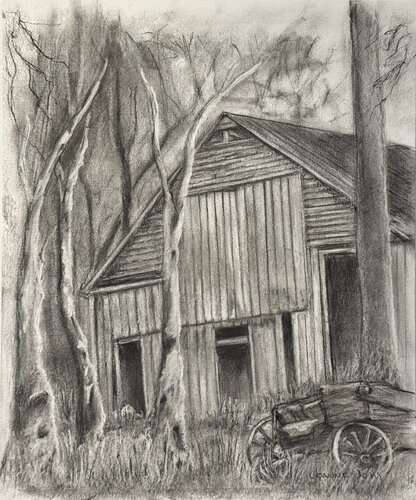 Beauty in Abandonment par Joanne Joki, Dessin en vente sur Singulart