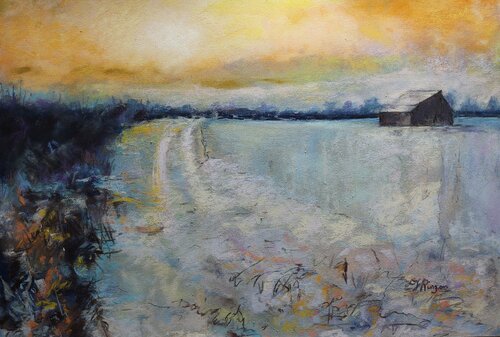 Snow Sky de Dixie Ringen, Pintura a la venta en Singulart