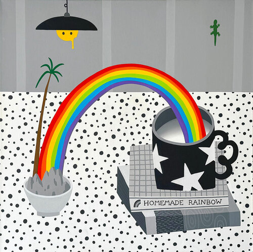 Rainbow Recipe von Arom Ju, Malerei kaufen auf Singulart